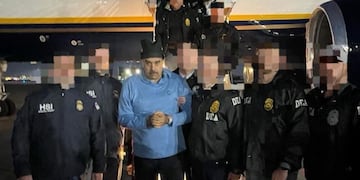 Maduro detenido en Nueva York.