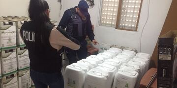 Robo de agroquímicos en La Tordilla