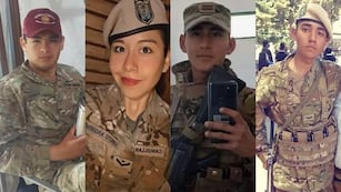 Pidieron justicia por los cuatros soldados fallecidos.