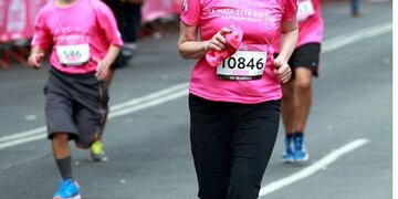 Maratón rosa en Gualeguaychú