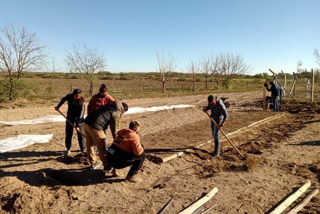 La prueba piloto la llevan adelante estudiantes de sexto año de la escuela técnico agropecuaria Martín Miguel de Güemes.