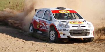 Bainotti, el mejor en Villa María (Foto: Gentileza Rally Provincial).