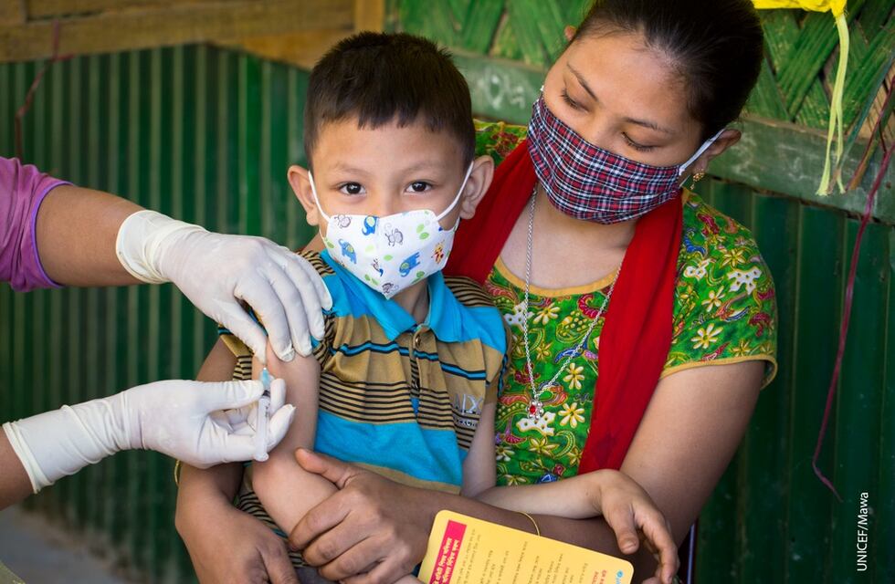 Insumos esenciales que salvan vidas, la campaña de UNICEF en tiempos de vacunación