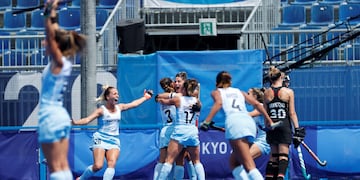 Las mejores fotos del partido entre Las Leonas y Alemania en los Juegos Olímpicos Tokio 2020.