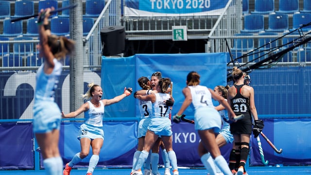 Las mejores fotos del partido entre Las Leonas y Alemania en los Juegos Olímpicos Tokio 2020.