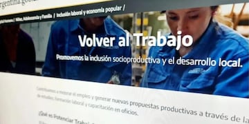 Programa Volver al Trabajo.