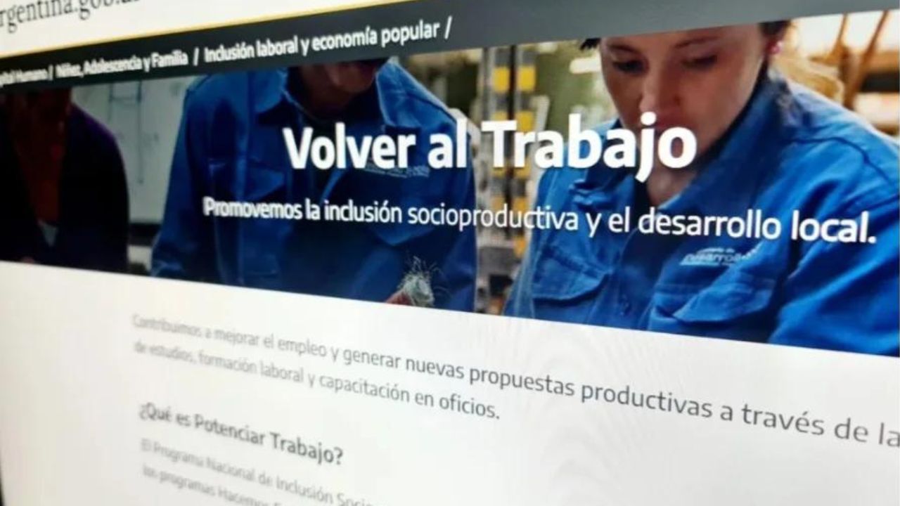 Solicitan a los beneficiarios del Programa Volver al Trabajo actualizar sus datos