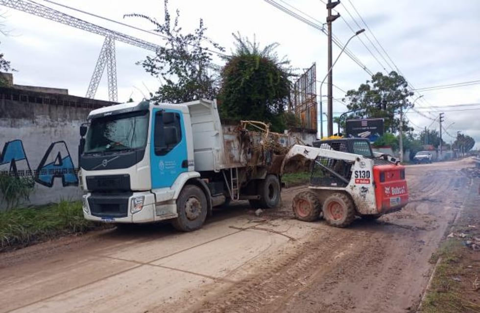 Vialidad trabaja en los caminos afectados por el temporal