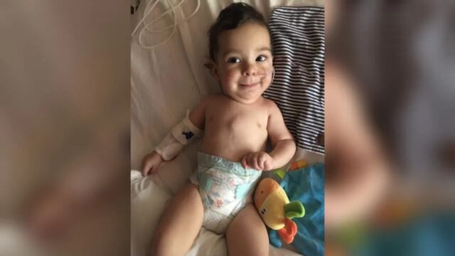Felipe, el bebé bahiense que necesita una medicación que vale dos millones de dólares.