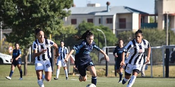 El femenino de Talleres ante Atlético Rafaela. (Prensa Atlético Rafaela).