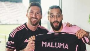 El encuentro entre el mejor del mundo y Maluma.