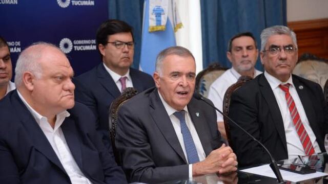 Osvaldo Jaldo: "Caiga quien caiga"