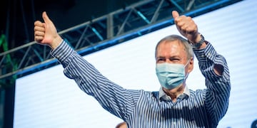 Inflación. En Marcos Juárez, el gobernador Schiaretti reiteró ayer sus críticas a la política económica del Gobierno nacional. (Prensa Hacemos por Córdoba)