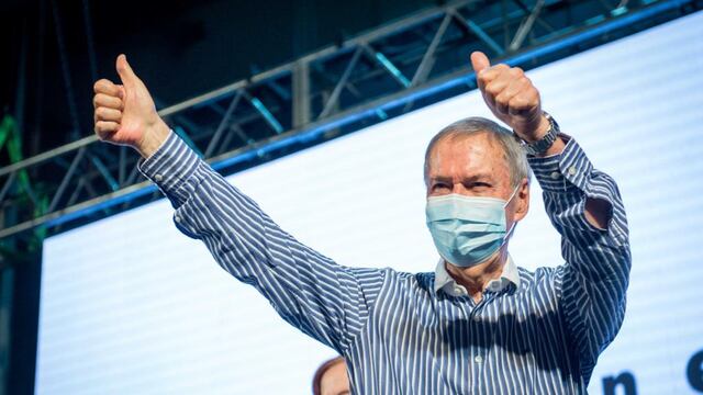 Inflación. En Marcos Juárez, el gobernador Schiaretti reiteró ayer sus críticas a la política económica del Gobierno nacional. (Prensa Hacemos por Córdoba)