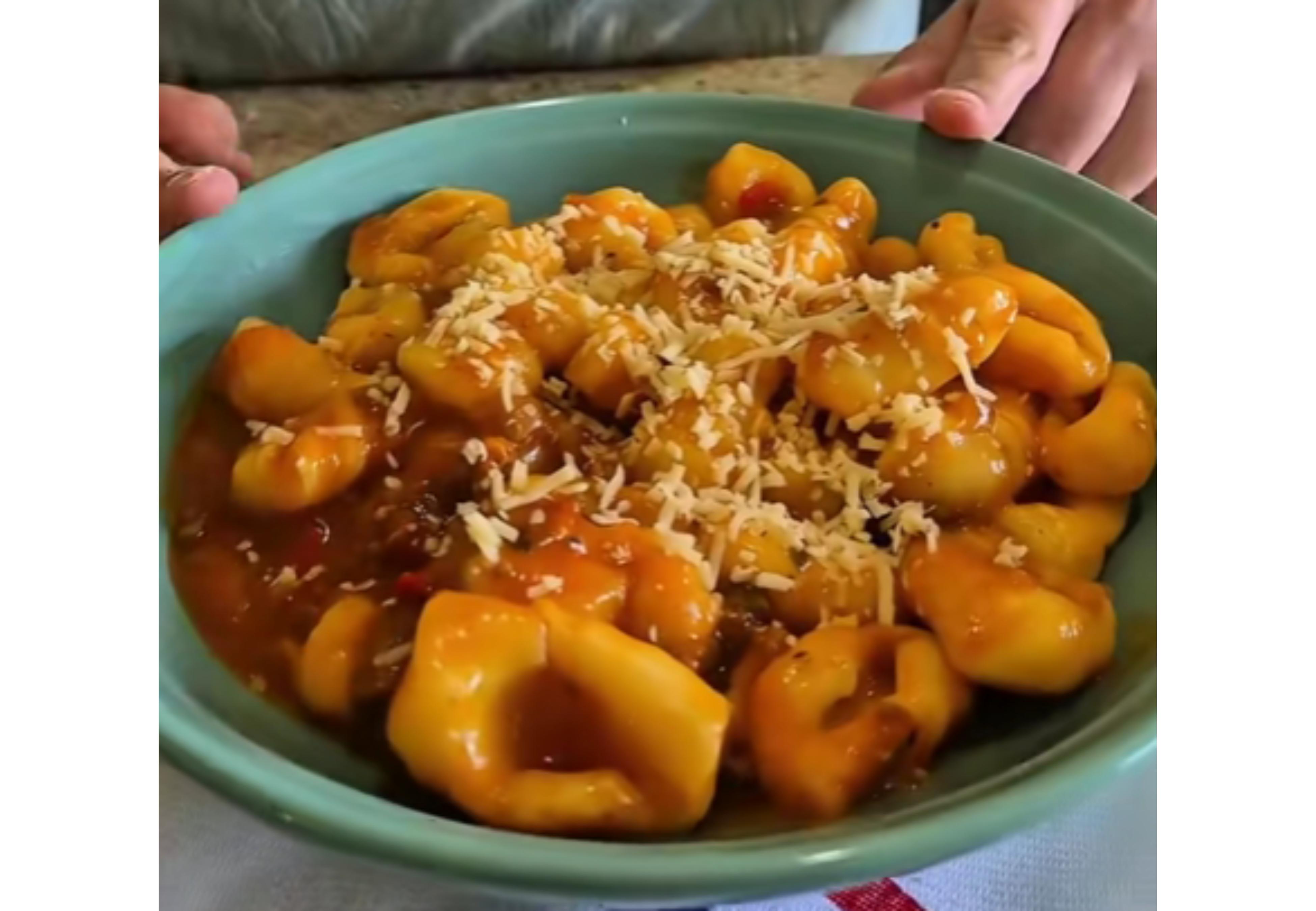 Así quedan los ñoquis sin gluten.