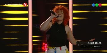 Emilia Soler, la sanjuanina que deslumbró a todo el jurado de La Voz Argentina.