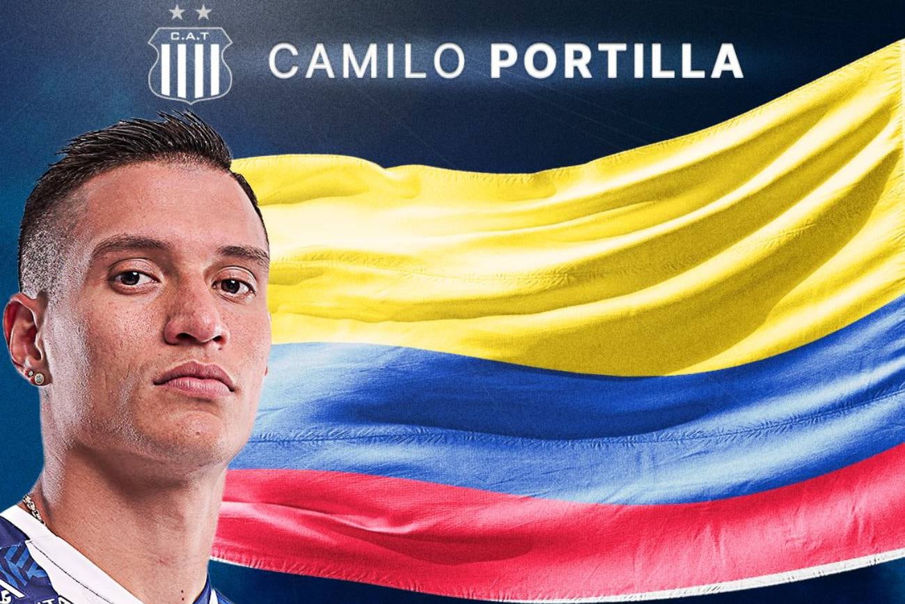 Juan Camilo Portilla, uno de los convocados de Talleres.
