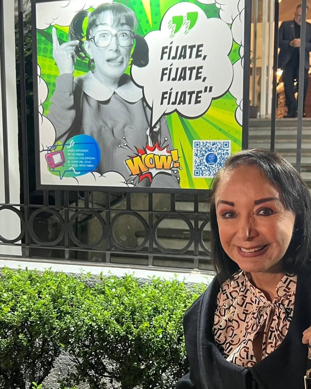 La actriz tuvo que ser internada.