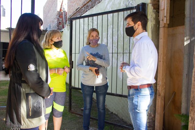 Sagardoy y Viotti recorrieron los barrios Mora y Belgrano