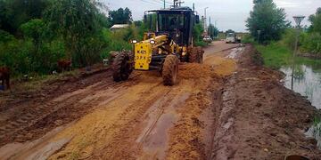 Acceso a Villa Paranacito