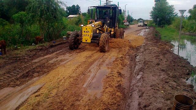 Acceso a Villa Paranacito