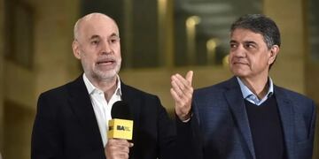 Horacio Rodríguez Larreta se mostró con Jorge Macri y pidió "un candidato solo" en el PRO.