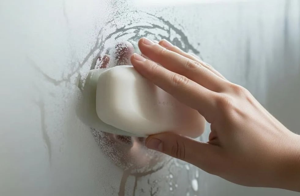 No es por limpieza: el verdadero motivo por el que se frota el jabón en el espejo