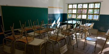 Aulas vacías. (Nicolás Bravo)