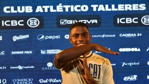 Luis Miguel Angulo, nuevo refuerzo de Talleres. El extremo explicó porque eligió al club Albiazul (Facundo Luque La Voz).