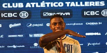 Luis Miguel Angulo, nuevo refuerzo de Talleres. El extremo explicó porque eligió al club Albiazul (Facundo Luque  La Voz).
