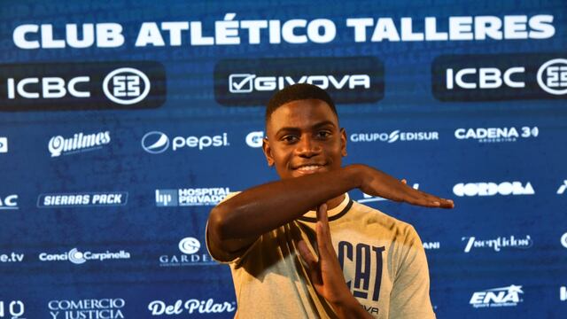 Luis Miguel Angulo, nuevo refuerzo de Talleres. El extremo explicó porque eligió al club Albiazul (Facundo Luque  La Voz).
