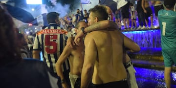 Festejos en Córdoba de los hinchas de Talleres por el título ante River (Javier Ferreyra/La Voz)