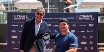 El Lobito Gustavo Fernández se consagró campeón en el Barcelona Open (Facebook: Gustavo Fernandez PAGE).