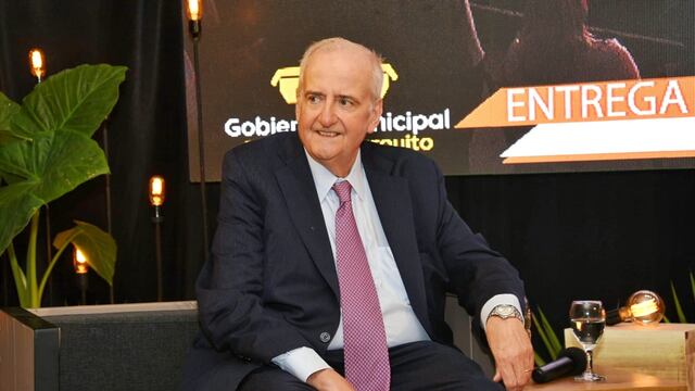 El contador Luis Pagani Ciudadano Ilustre de Arroyito