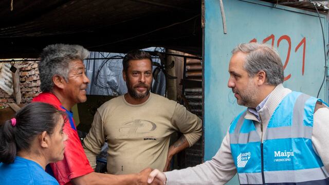 Amplio operativo territorial en Maipú luego de las graves tormentas.
