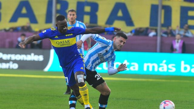 Tomás Chancalay se perdió un gol increíble ante Boca.