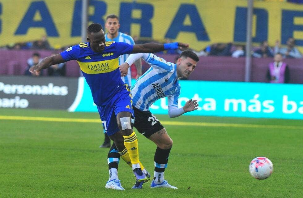 Clarísima chance para Racing: Chancalay se erró un mano a mano contra Boca