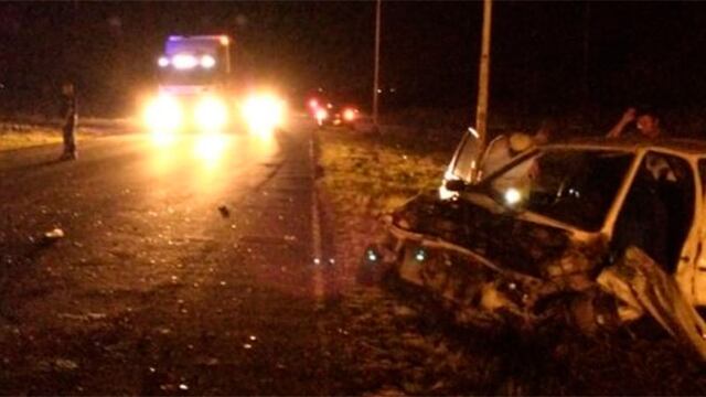 Accidente fatal en Villa Mantero.