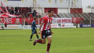 Agustín Alfano, autor del gol de la victoria del 9