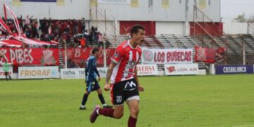 Agustín Alfano, autor del gol de la victoria del 9