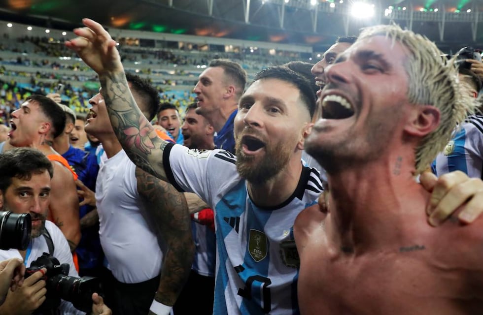 Héroes en Brasil: Lionel Messi recibió un elogio extraordinario de Rodrigo de Paul