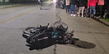 Dos motos chocaron en la localidad cordobesa de Noetinger. (La Voz/Foto ilustrativa)