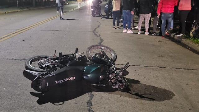 Dos motos chocaron en la localidad cordobesa de Noetinger. (La Voz/Foto ilustrativa)