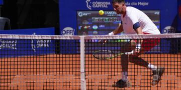 Federico Delbonis hará su debut este martes en el cuadro principal del Córdoba Open 2023. (Prensa Córdoba Open)
