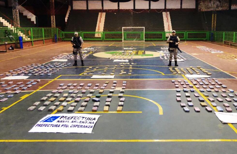 Prefectura Naval Argentina decomisó marihuana en el Departamento Iguazú