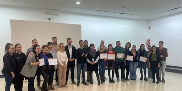 El intendente entregó diplomas a graduados de la Diplomatura de Desarrollo Territorial