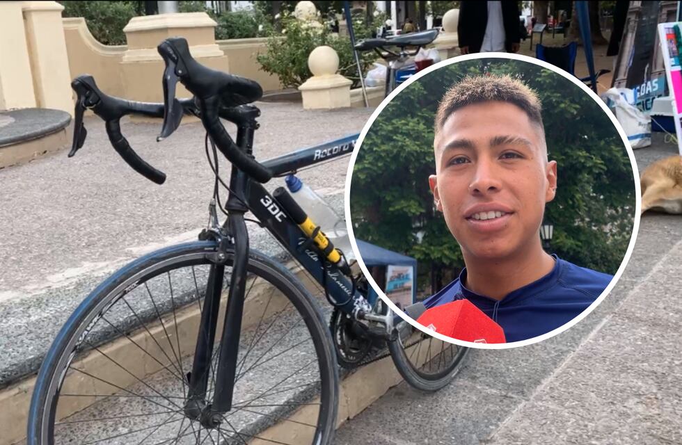 Viajó desde Colombia a Salta en bicicleta y planea seguir hasta Ushuaia