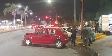 Choque en Carlos Paz