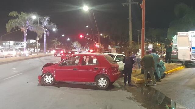 Choque en Carlos Paz