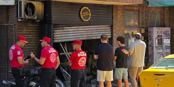 Bomberos contuvieron un incendio en un local del centro de Córdoba.